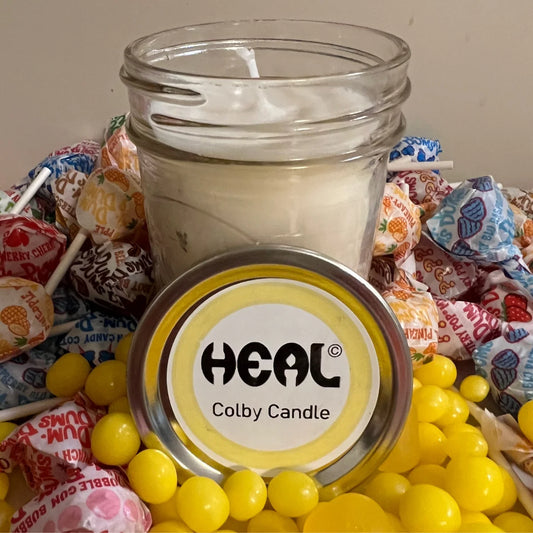 Heal Colby Candle Lemon Drop Lollipop